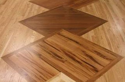 Kombinacija poda od parketa